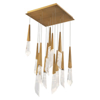 Solitude 13-Light Multi-Light Square Pendant