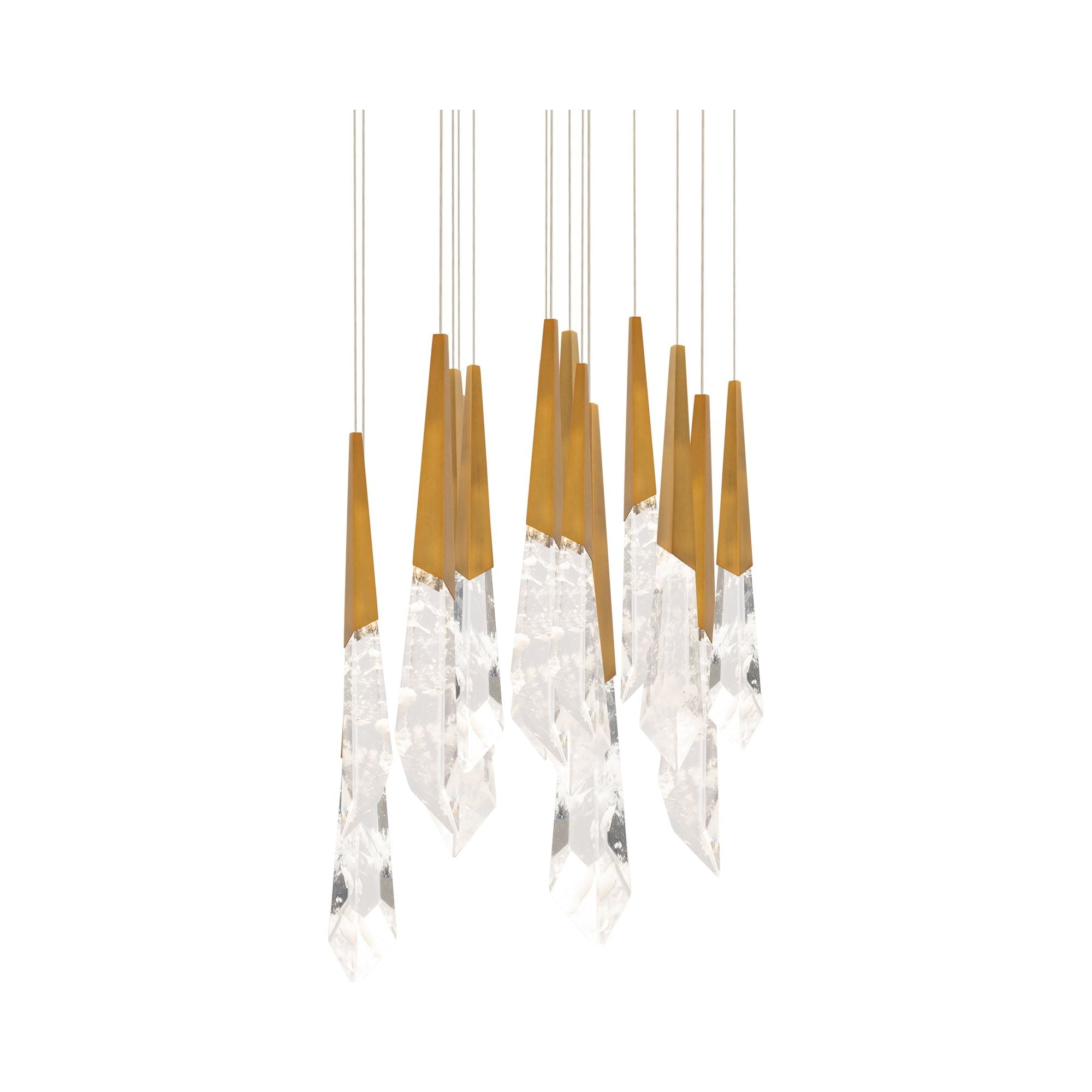 Solitude 15-Light Multi-Light Round Pendant