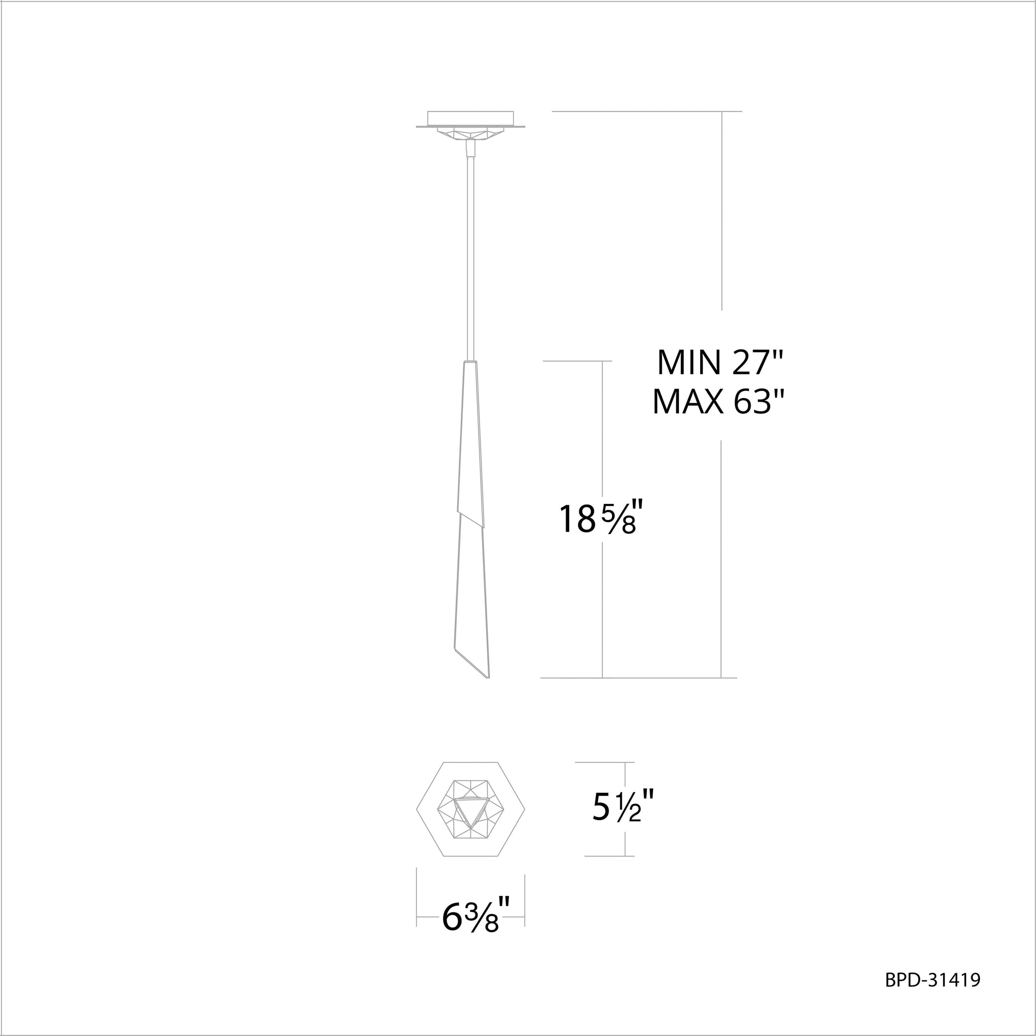 Solitude Mini Pendant