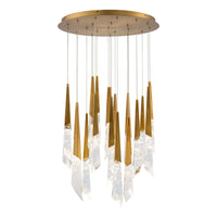 Solitude 21-Light Multi-Light Round Pendant