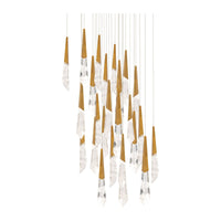 Solitude 25-Light Multi-Light Square Pendant