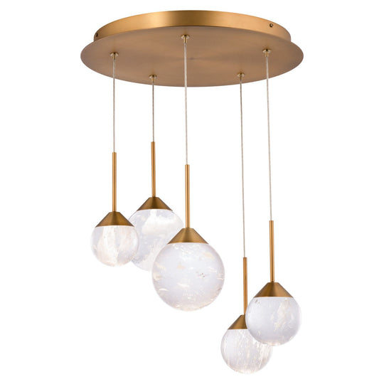 Quest 5-Light LED Multi-Light Pendant