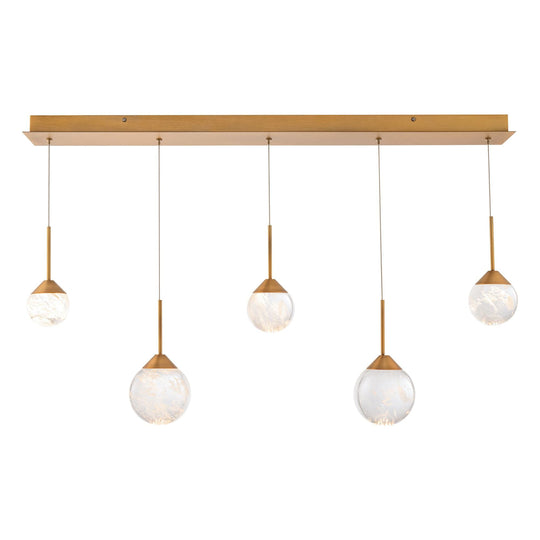 Quest 5-Light Multi-Light Linear Pendant