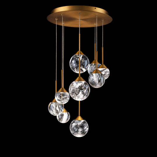 Quest 9-Light LED Multi-Light Pendant