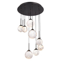 Quest 9-Light LED Multi-Light Pendant