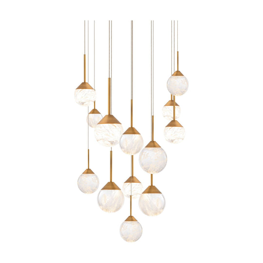 Quest 13-Light Multi-Light Square Pendant