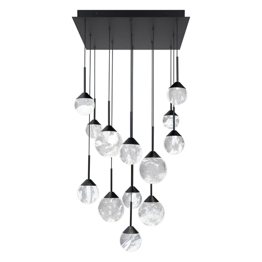 Quest 13-Light Multi-Light Square Pendant
