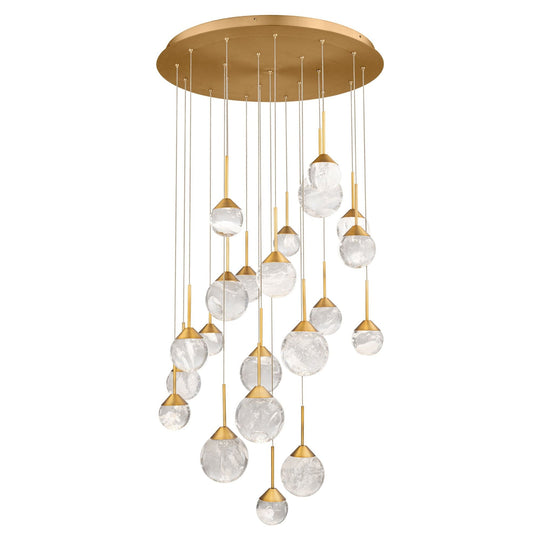 Quest 21-Light Multi-Light Round Pendant