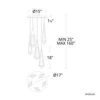 Devotion 5-Light Round Multi Light