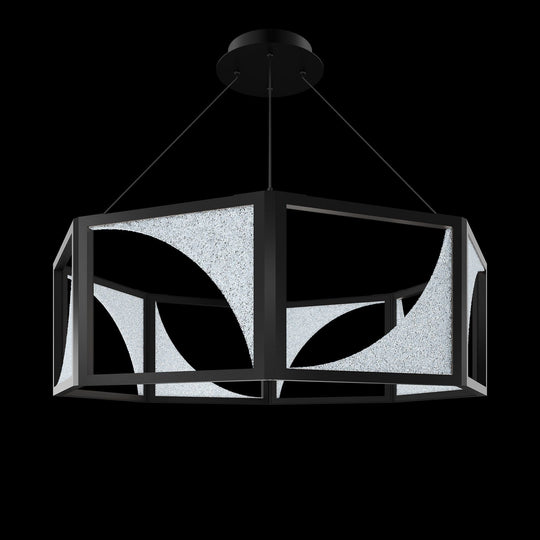 Luna 36" Round Pendant