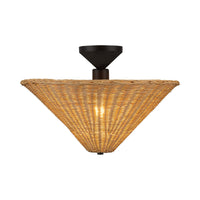 Bridgette 16" Semi-Flush Mount