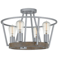 Brockton Semi Flush Mount