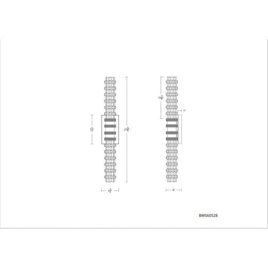 Kemberly 28" LED Vanity/Wall Light