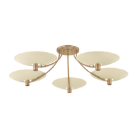Wolfe Semi Flushmount