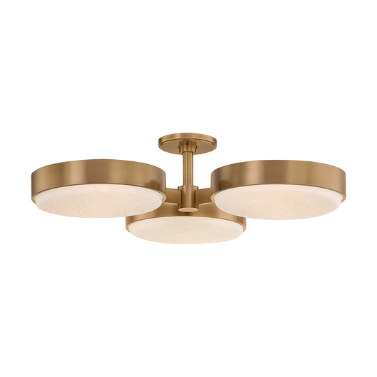 Rory 3-Light Semi Flush