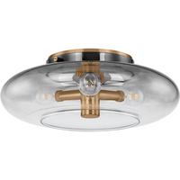 Gunner 3-Light Flush Mount