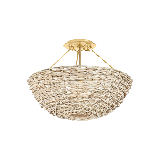 Campo 1-Light Semi Flush