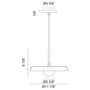 Creston 1-Light Pendant