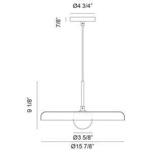 Creston 1-Light Pendant