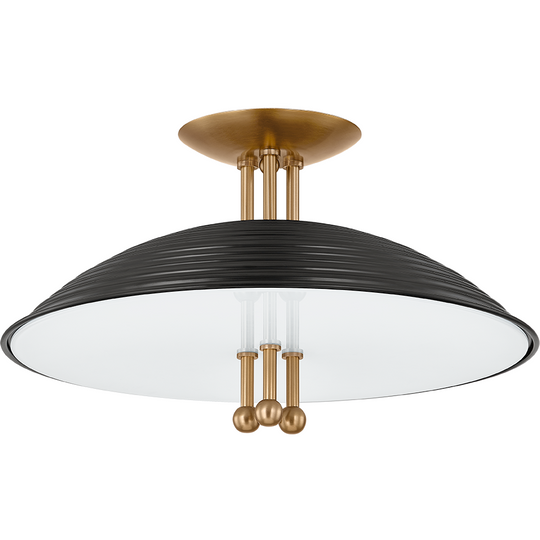 Larkin 3-Light Semi Flush Mount