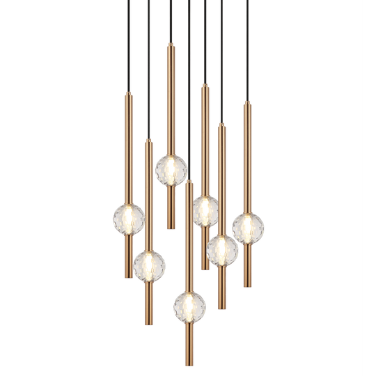 Windchimer 7-Light 17.7" Chandelier