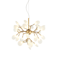 Hydragea Bloom 20-Light 20" Chandelier
