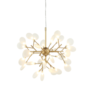 Hydragea Bloom 24-Light 24" Chandelier