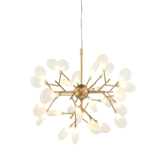 Hydragea Bloom 24-Light 24" Chandelier