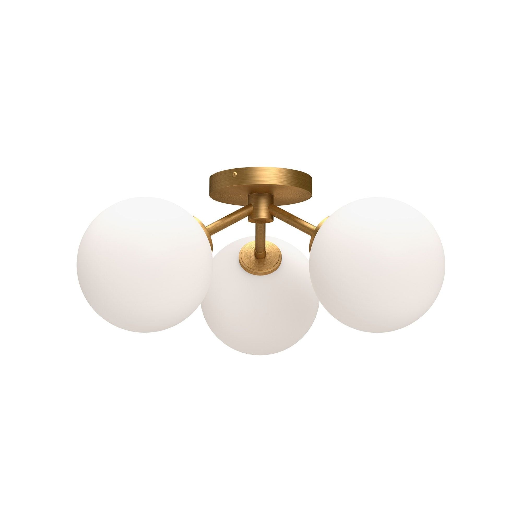 Cassia 3-Light 17" Semi Flush Mount