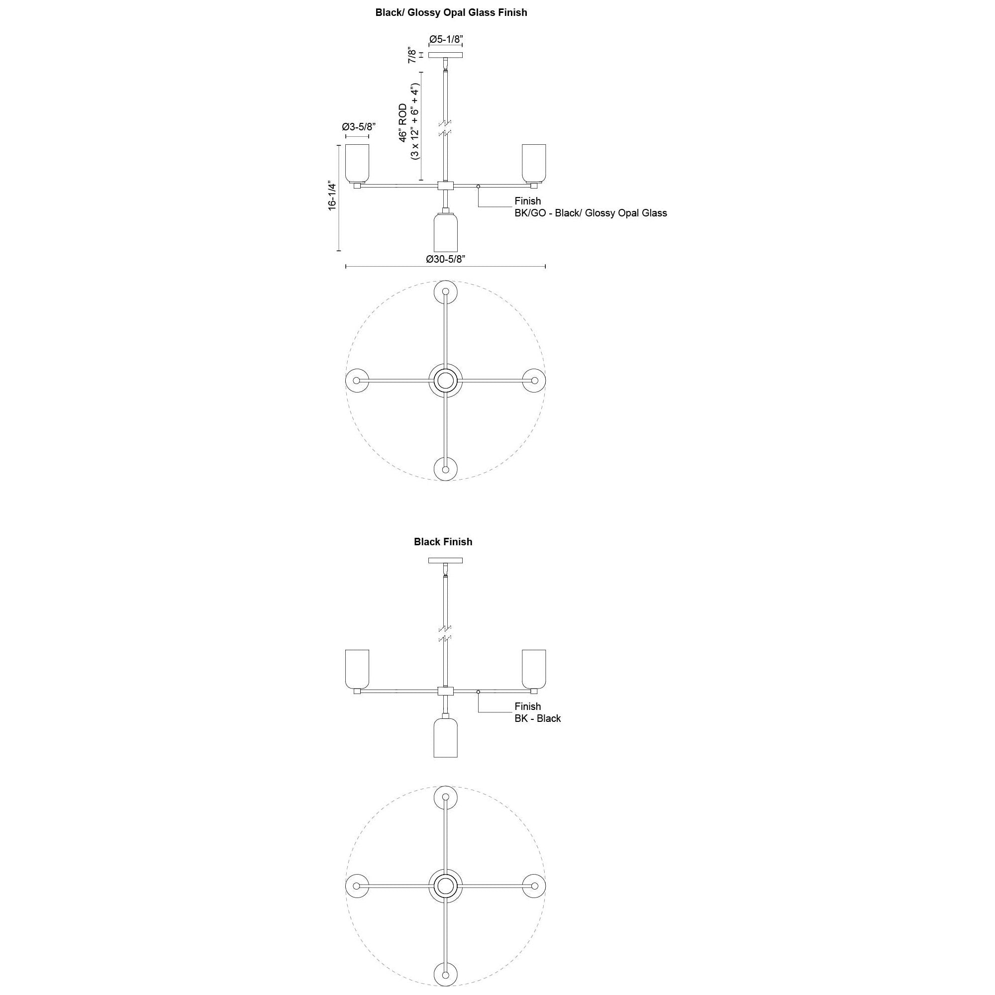 Nola 5-Light 31" Chandelier