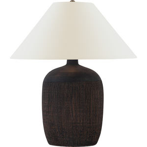 Portis 32" Combed Round Table Lamp