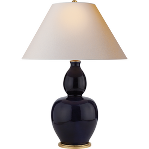Yue Double Gourd Table Lamp with Natural Paper Shade