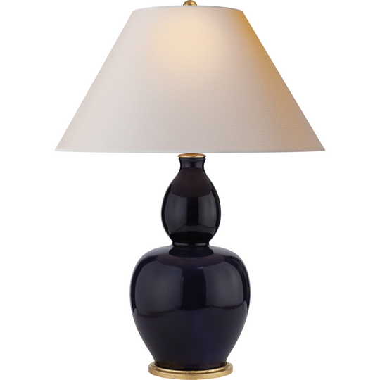 Yue Double Gourd Table Lamp with Natural Paper Shade