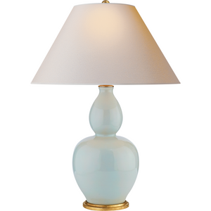Yue Double Gourd Table Lamp with Natural Paper Shade