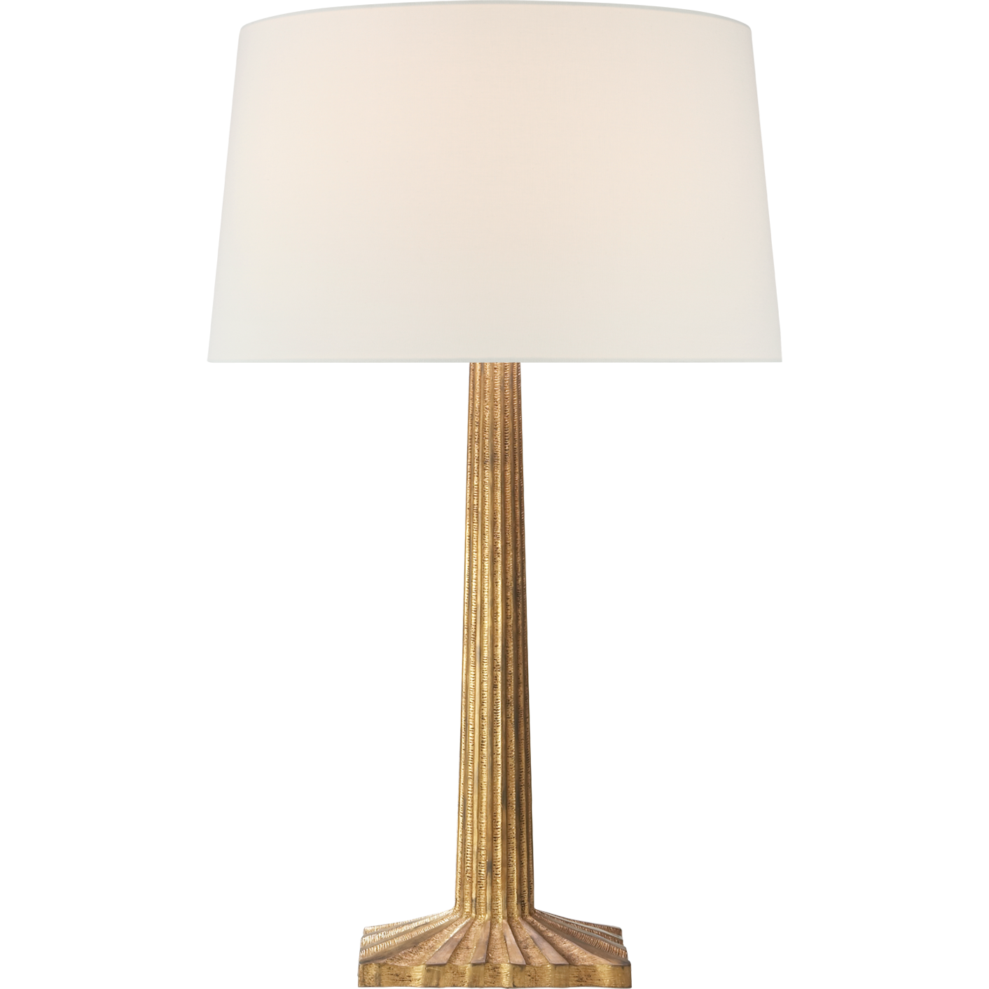 Strie Fluted Column Table Lamp