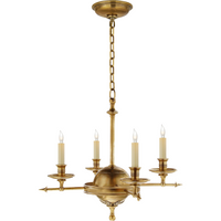 Leaf and Arrow Small Chandelier