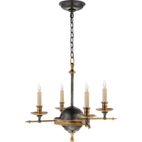 Leaf and Arrow Small Chandelier