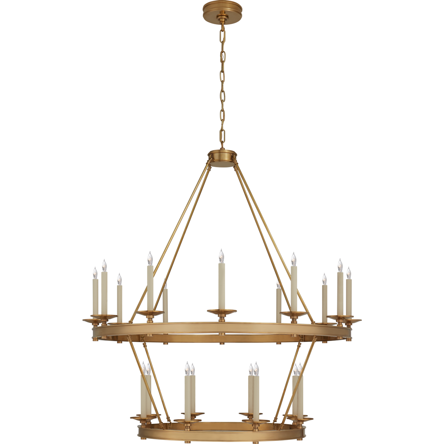 Launceton Large Two Tiered Chandelier