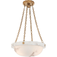 Fluted Band Medium Chandelier