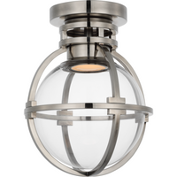 Gracie 7" Captured Globe Flush Mount