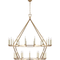 Darlana Oversized Two Tier Chandelier
