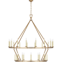 Darlana Oversized Two Tier Chandelier