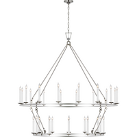 Darlana Oversized Two Tier Chandelier
