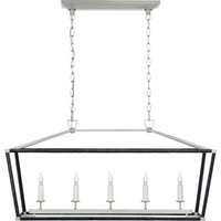 Darlana Medium Rattan Wrapped Linear Lantern