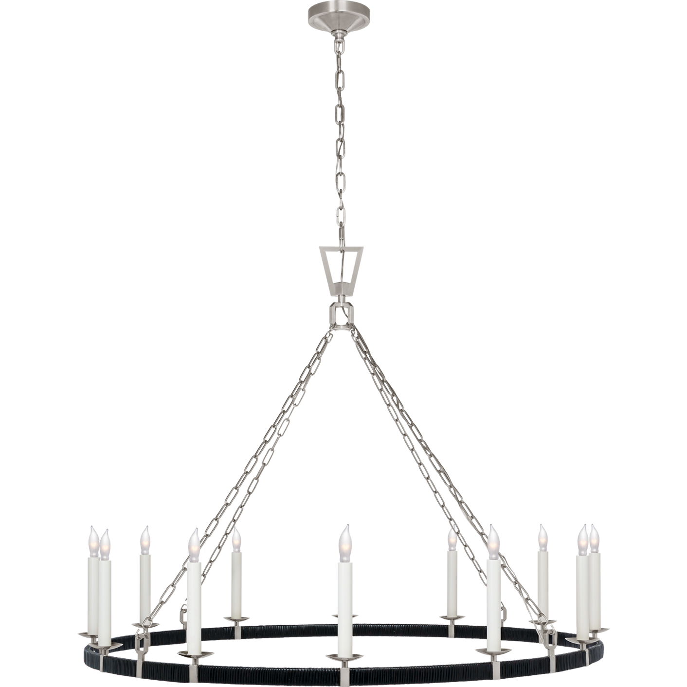 Darlana XL Wrapped Ring Chandelier