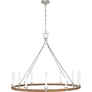 Darlana XL Wrapped Ring Chandelier