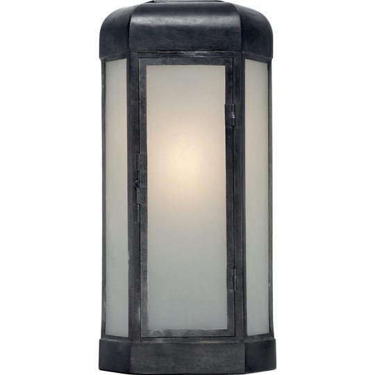 Dublin Large Faceted Sconce