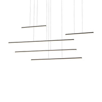 Chute Motion 60" LED Multi Pendant