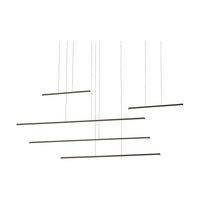 Chute Motion 60" LED Multi Pendant