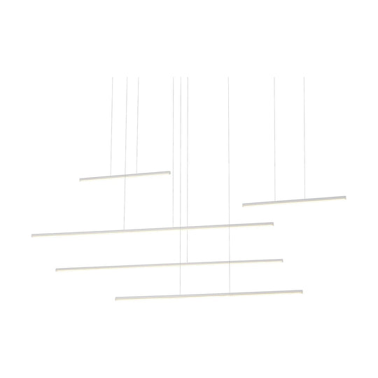 Chute Motion 60" LED Multi Pendant